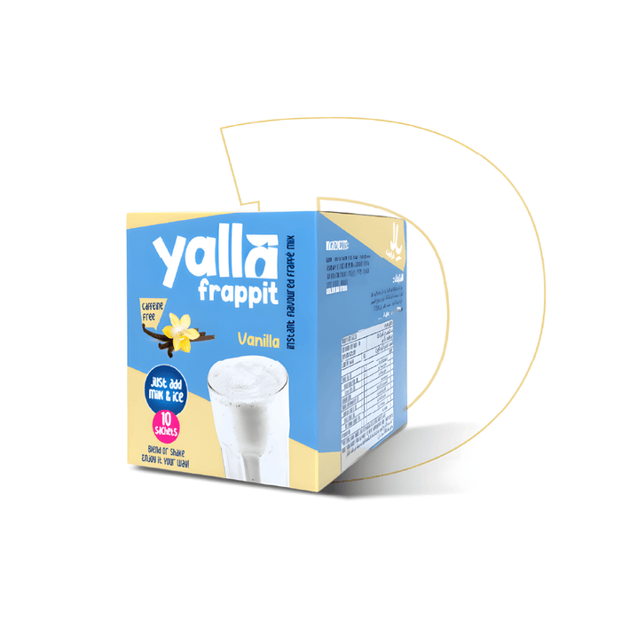 Yalla Frapp it Vanilla box 10 sachets