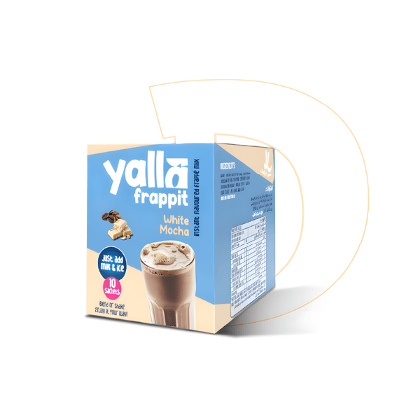 Yalla Frapp it White Mocha  box 10 sachets