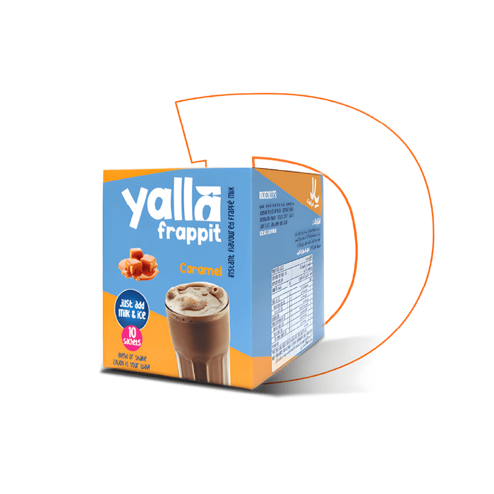 Yalla Frapp it Caramel Sugar-free box 10 Sachets