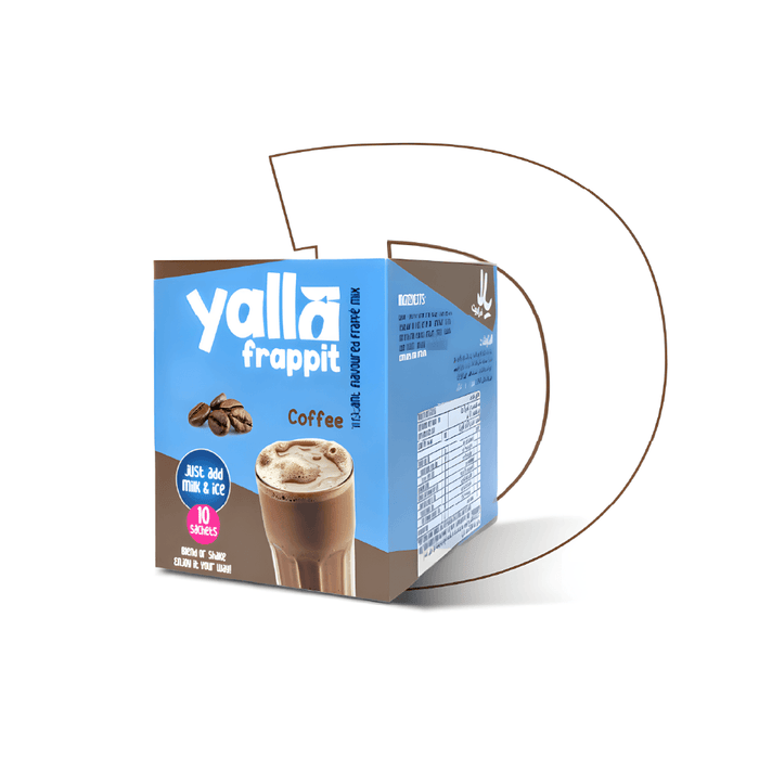 Yalla Frapp it coffee Sugar-free box 10 sachets