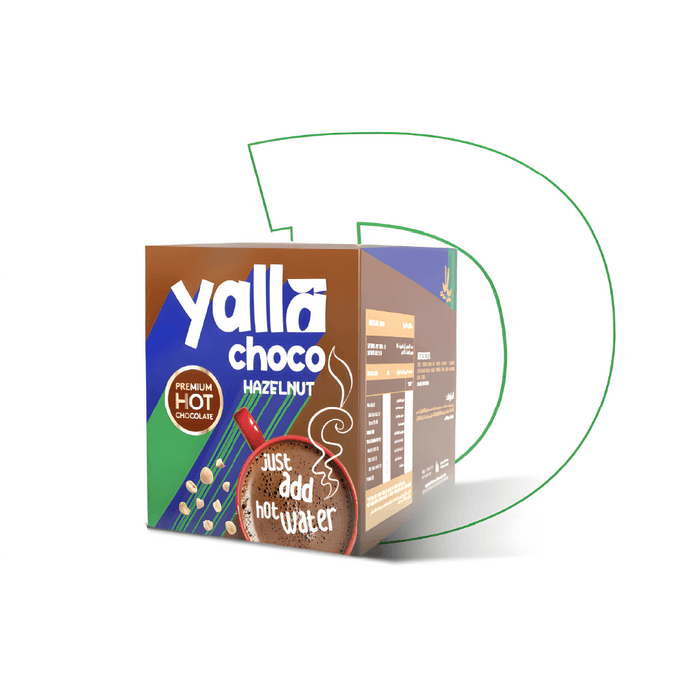 Yalla Frapp it Hazelnut-Chocolate box 10 sachets