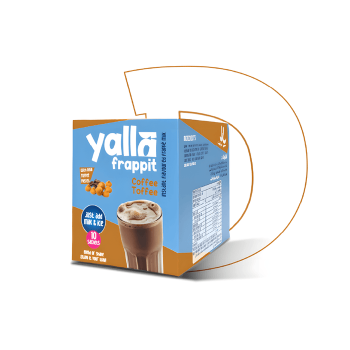 Yalla Frapp it Cofee toffee box 10 sachets