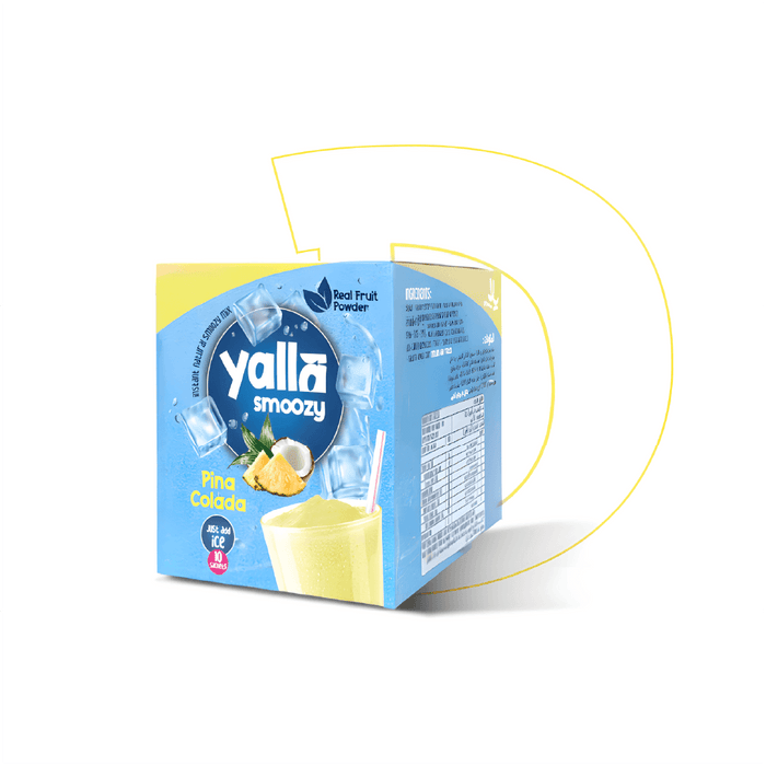 Yalla Smoozy Pina colada box 10 sachets
