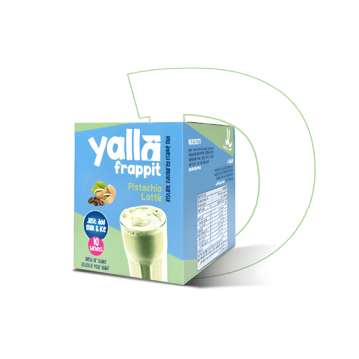 Yalla Frapp it  Pistachio Latte box 10 sachets