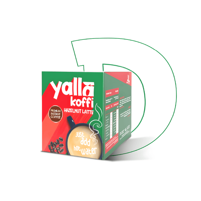 Yalla Koffi Hazelnut box 10 Sachets