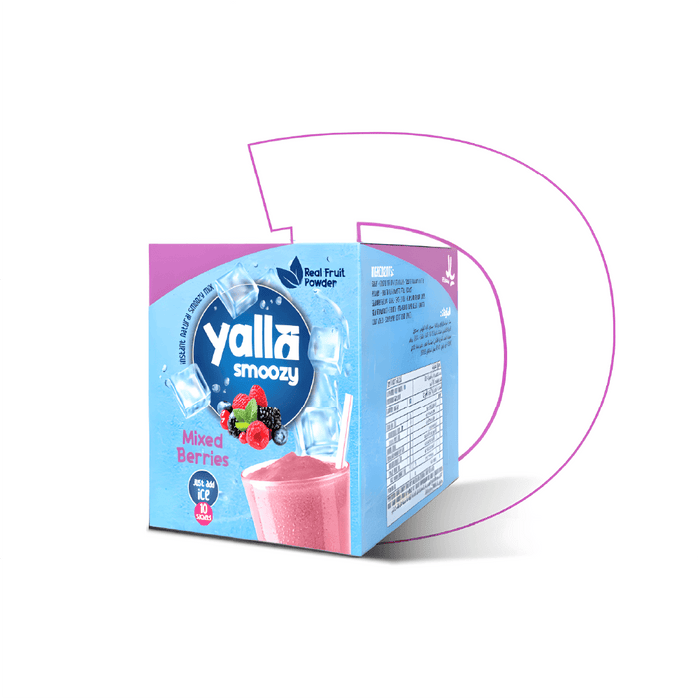 Yalla Smoozy Mixed Berries box 10 sachets