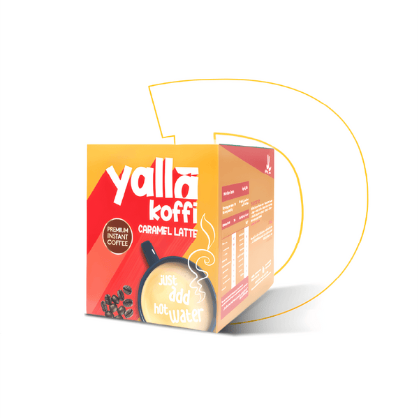 Yalla Koffi Caramel box 10 Sachets