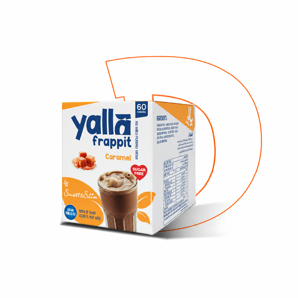 Yalla Frapp it Caramel Sugar-free box 10 Sachets
