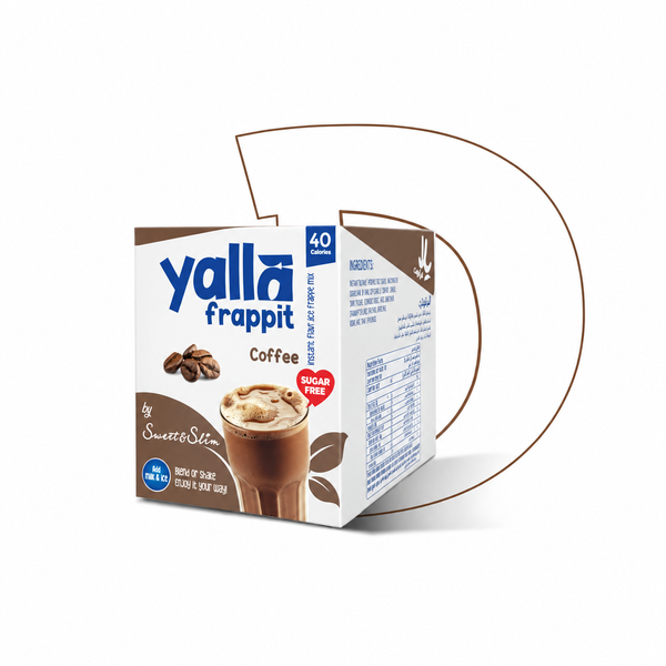 Yalla Frapp it coffee Sugar-free box 10 sachets