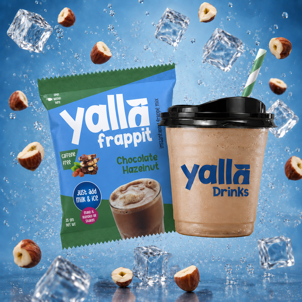 Yalla Frapp it Hazelnut-Chocolate box 10 sachets