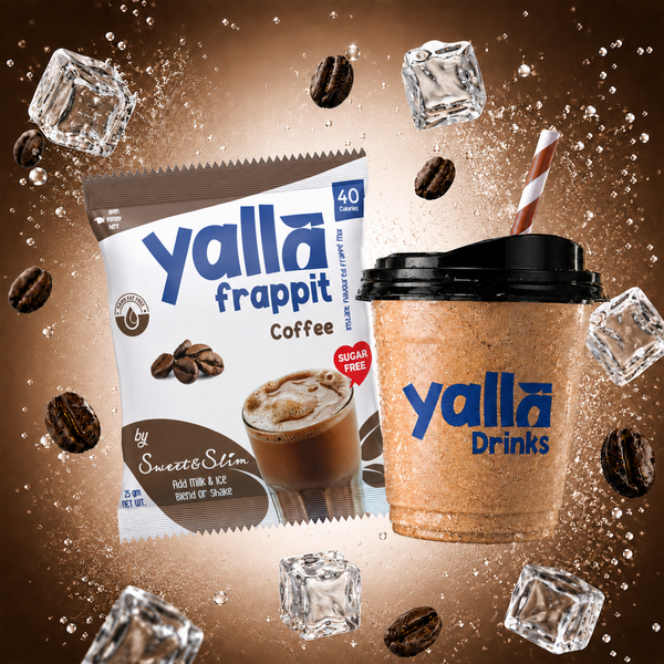 Yalla Frapp it coffee Sugar-free box 10 sachets